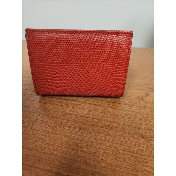 Salvatore Ferragamo RED Vara Ribbon Pouch Leather #223057 (PF) - Picture 3 of 8